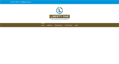 Desktop Screenshot of liberty-one.biz